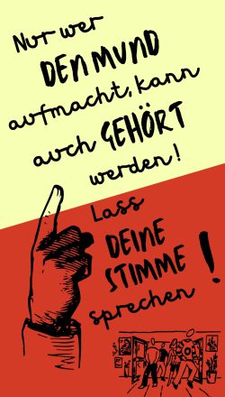 Plakative Mitbestimmung