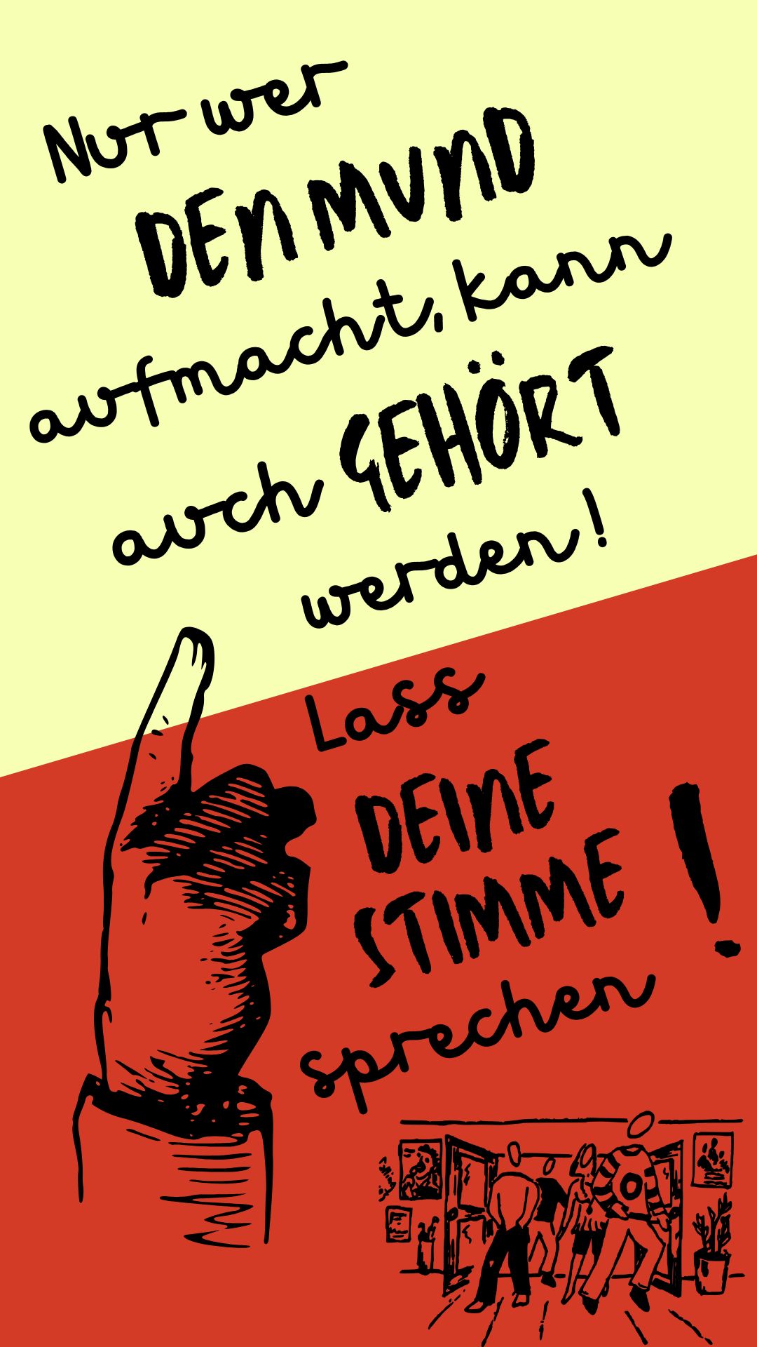 Plakative Mitbestimmung